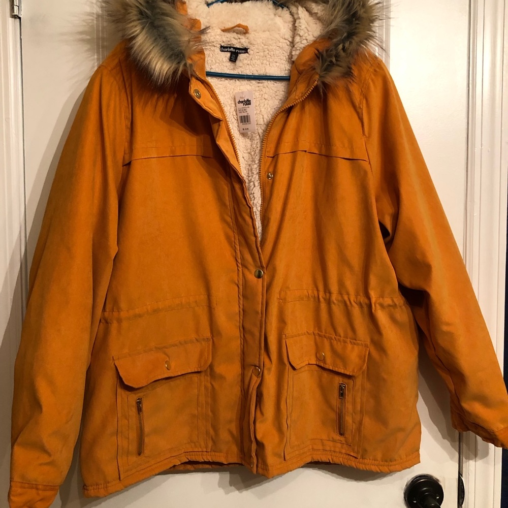 Charlotte Russe Mustard Fall Jacket